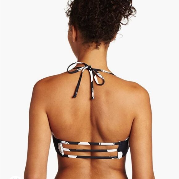 Roxy Juniors Knotted Bandeau Top - Picture 2 of 12